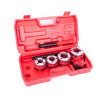 Набір плашок 4 шт для нарізання різьби 1/2; 3/4; 1; 1 1/4 Intertool SD-8004