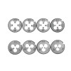Набор плашек M3-M12 и метчиков M3-M12, 20 единиц Intertool SD-8020