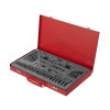 Set of dies M3-M12 and taps M3-M12, 52 units Intertool SD-8052