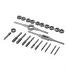 Набор плашек M5-M12 и метчиков M5-M12, 24 единиц Intertool SD-8026