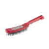 5-row manual brush, body made of plastic Intertool BT-0008