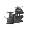 Universal hinged vise 70 mm, 360°, vacuum attachment Intertool HT-0096