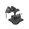 Universal hinged vise 70 mm, 360°, vacuum attachment Intertool HT-0096