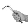 Key L-shaped hexagon 17 mm, 225x60 mm Intertool HT-1867