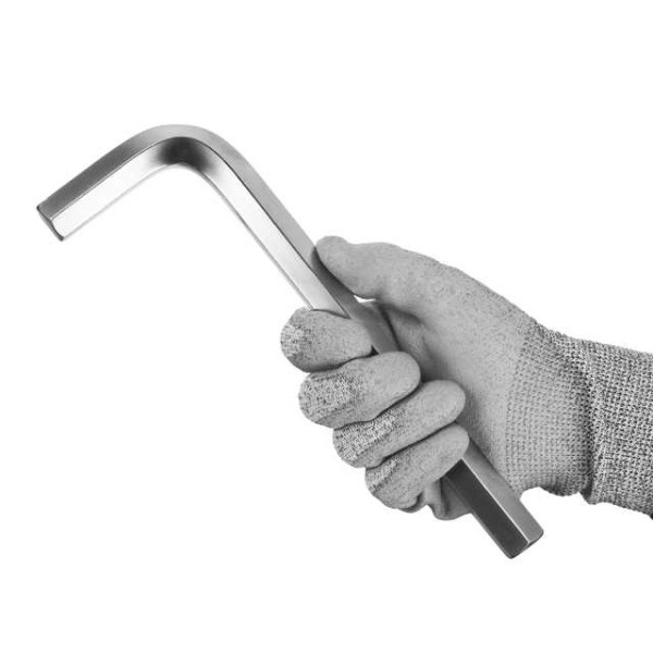 Key L-shaped hexagon 19 mm, 265x70 mm Intertool HT-1869