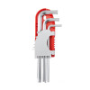 Set of L-shaped hexagonal keys 9 units, 1.5-10 mm, S2, PROF Intertool HT-1803