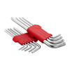 Набор ключей Г-образных TORX 9 шт, Т10-Т50, Cr-V, Big Intertool HT-0608