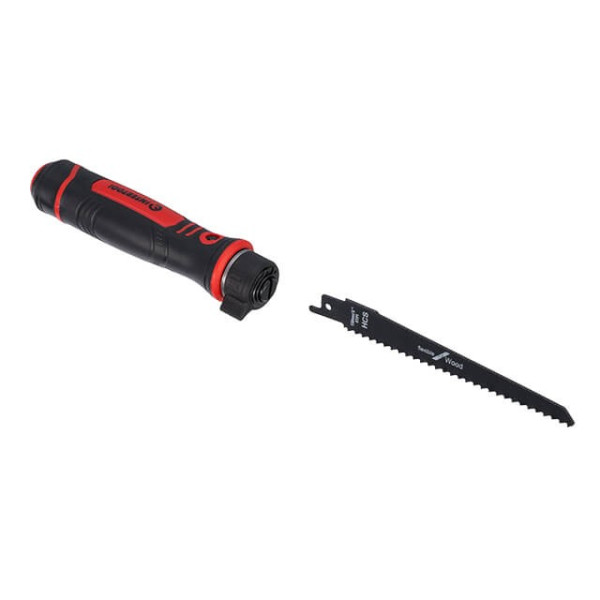 Hacksaw 6 in 1, under the canvas for the Intertool HT-3202 saber saw