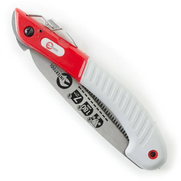Intertool HT-3142 Garden Hacksaw, Folding 180 mm, 7 T/I, Triple Sharp