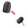 Киянка гумова 1250 г, 90 мм. чорна гума, металева ручка. Intertool HT-0228