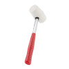 Киянка гумова 225 г, 40 мм, бiла гума, металева ручка Intertool HT-0234