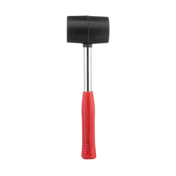 Rubber Kyivan 450g, 65 mm, black rubber, metal handle Intertool HT-0231