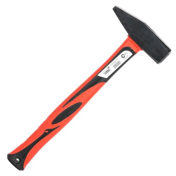 Молоток 1000 г.ручка з фібергласу Intertool HT-0210