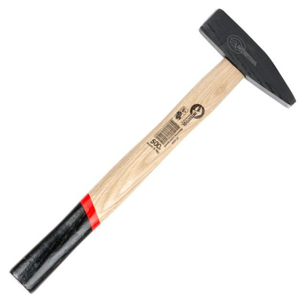 Молоток слюсарний 500 г, ручка ясен Intertool HT-0254