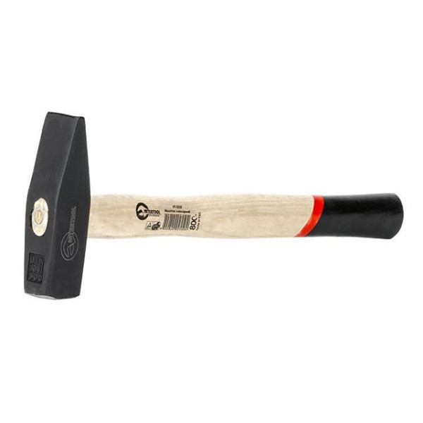 Молоток слюсарний 800 г, ручка ясен Intertool HT-0255