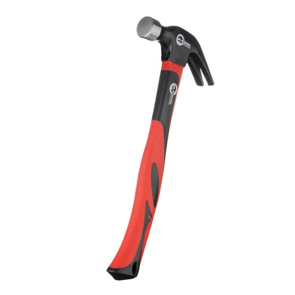 Молоток столярний 450 г.ручка з фібергласу Intertool HT-0223