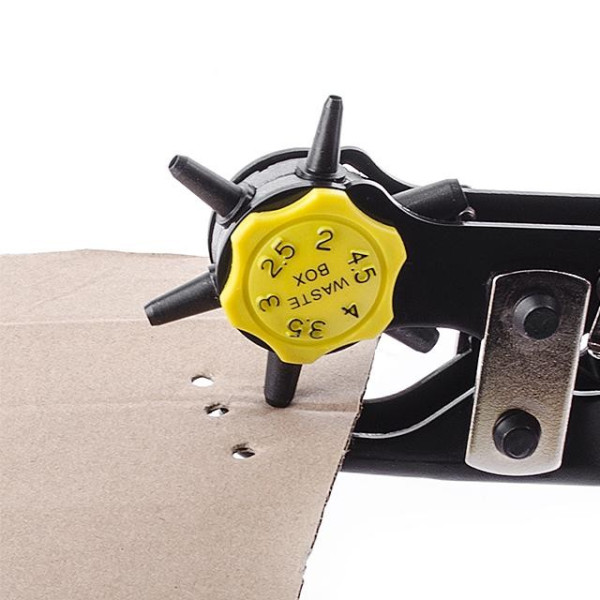 Revolver hole punch 2 - 4.5 mm, 225 mm Intertool HT-0169