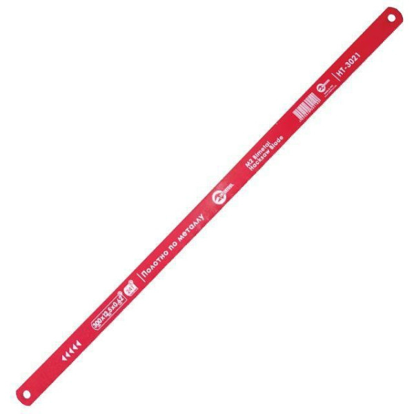Полотно ножовочное по металлу 300 x 12.5 x 0.62, 24T, M2 Bimetal Intertool HT-3021