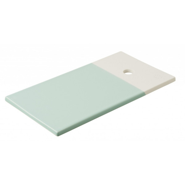 Revol Color Lab rectangular snack plate, turquoise, 24.5 x 13 x 0.8 cm