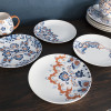 Набор десертных блюд CreativeTops Rococo Silk, фарфор, диаметр 21 см, 4 шт.