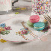 Тарелка десертная CreativeTops BLOOMING FANCY Giraffe, керамика, диаметр 20,5 см