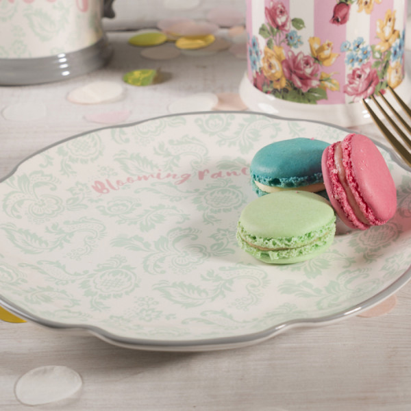 Тарелка десертная CreativeTops BLOOMING FANCY Slogan, керамика, диаметр 20,5 см