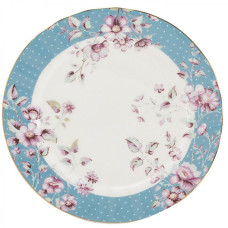 Тарелка десертная CreativeTops Ditsy Floral голубая, фарфор, диаметр 19 см