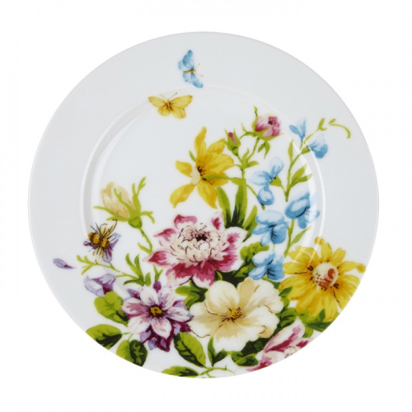 Тарелка десертная Katie Alice ENGLISH GARDEN Floral, фарфор, диаметр 19 см