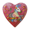 Тарелка десертная Maxwell Williams Zig Zag Zeb LOVE HEARTS, фарфор, диаметр 15,5 см