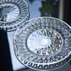 Dessert plate La Rochere Lyonnais, anthracite, diameter 21 cm