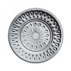 Dessert plate La Rochere Lyonnais, anthracite, diameter 21 cm