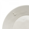 Plate La Rochere ABEILLE ecru, ceramic, diameter 21.4 cm