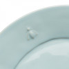 La Rochere ABEILLE bleu dinner plate, ceramic, diameter 27.4 cm