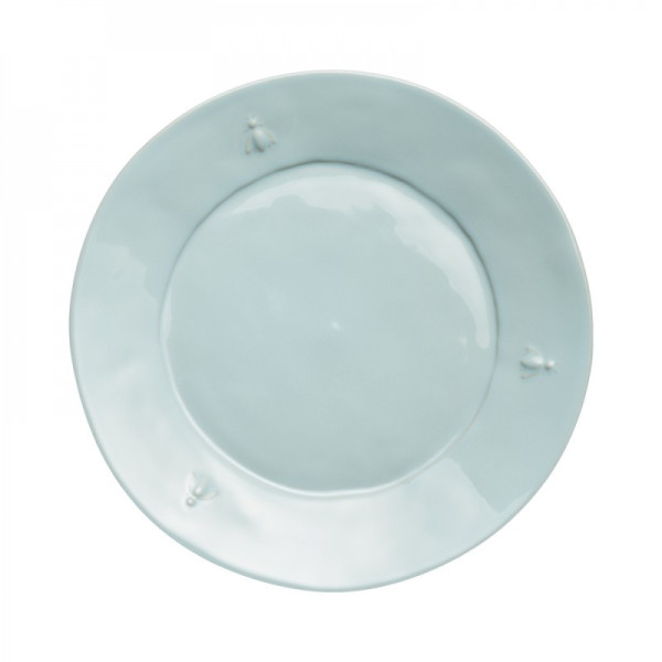 La Rochere ABEILLE bleu dinner plate, ceramic, diameter 27.4 cm