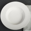 Soup plate Mikasa Ridged, porcelain, diameter 22.5 cm