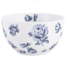 Миска для мюсли Katie Alice VINTAGE INDIGO White Floral, фарфор, диаметр 15,5 см, h 8 см