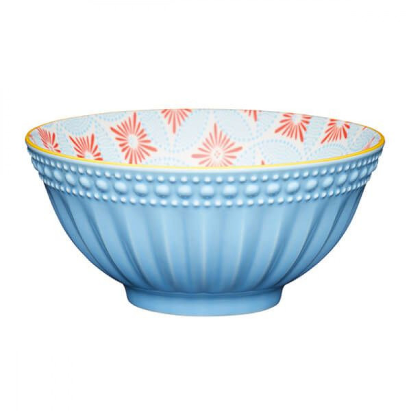 Миска Kitchen Craft BLUE MOSAIC, керамика, диаметр 16 см, 500 мл