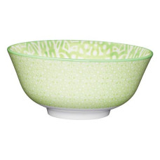 Миска Kitchen Craft GREEN TILE, керамика, диаметр 16 см, 500 мл