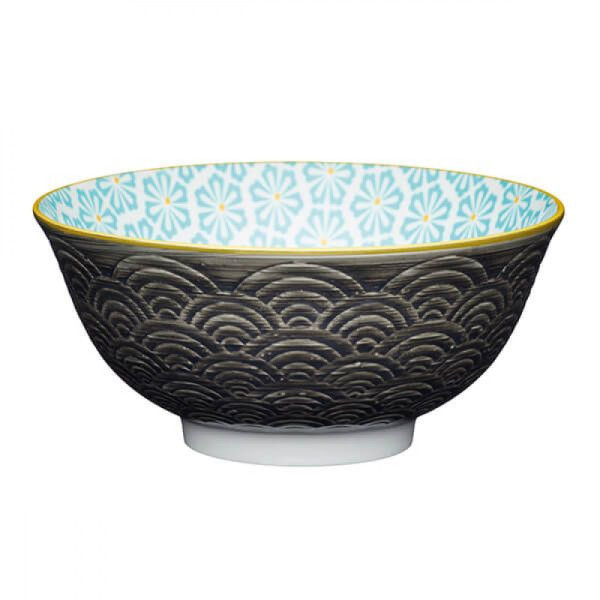 Миска Kitchen Craft GREY ARC, керамика, диаметр 16 см, 500 мл