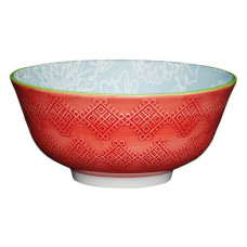 Миска Kitchen Craft GREY FLORAL, керамика, диаметр 16 см, 500 мл
