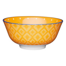 Миска Kitchen Craft ORANGE SPOT, керамика, диаметр 16 см, 500 мл