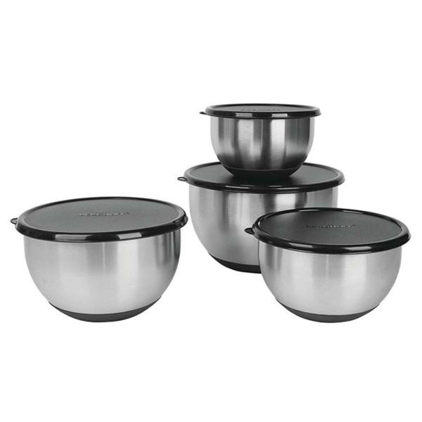 Набор BergHOFF мисок с крышками, 4 шт.