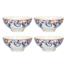 Набор блюд для мюсли CreativeTops Rococo Silk, фарфор, диаметр 16 см, 4 шт.