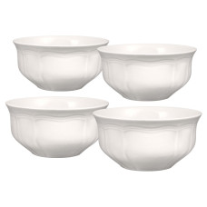 Set of muesli bowls Mikasa Antique White, diameter 15 cm, 4 pcs.