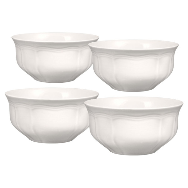 Set of muesli bowls Mikasa Antique White, diameter 15 cm, 4 pcs.