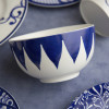 Тарелка для мюсли CreativeTops Geo Navy Cole Collection, фарфор, диаметр 13,5 см