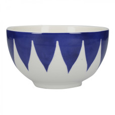 Тарелка для мюсли CreativeTops Geo Navy Cole Collection, фарфор, диаметр 13,5 см
