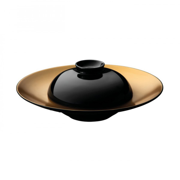 BergHOFF GEM pasta plate with lid, black
