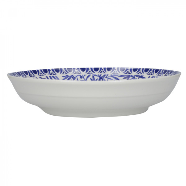 Тарелка для пасты CreativeTops Geo Bold Cole Collection, фарфор, диаметр 20,5 см