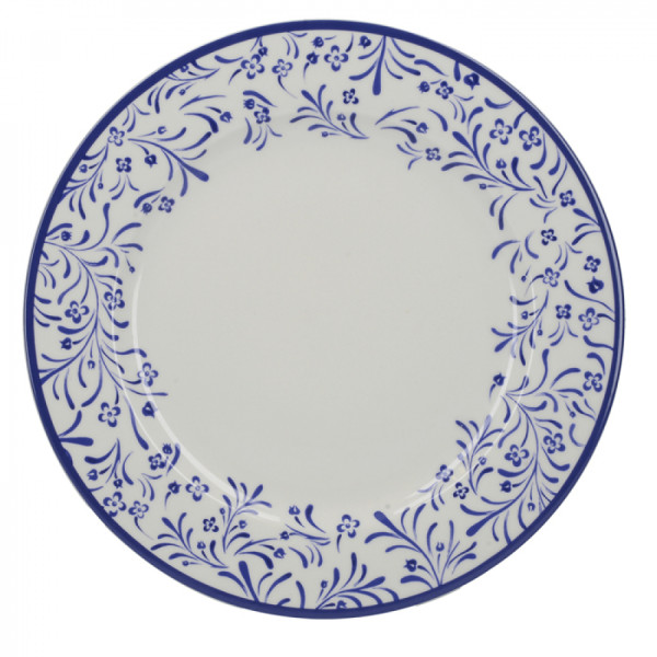 Тарелка обеденная CreativeTops Floral Cole Collection, фарфор, диаметр 27 см
